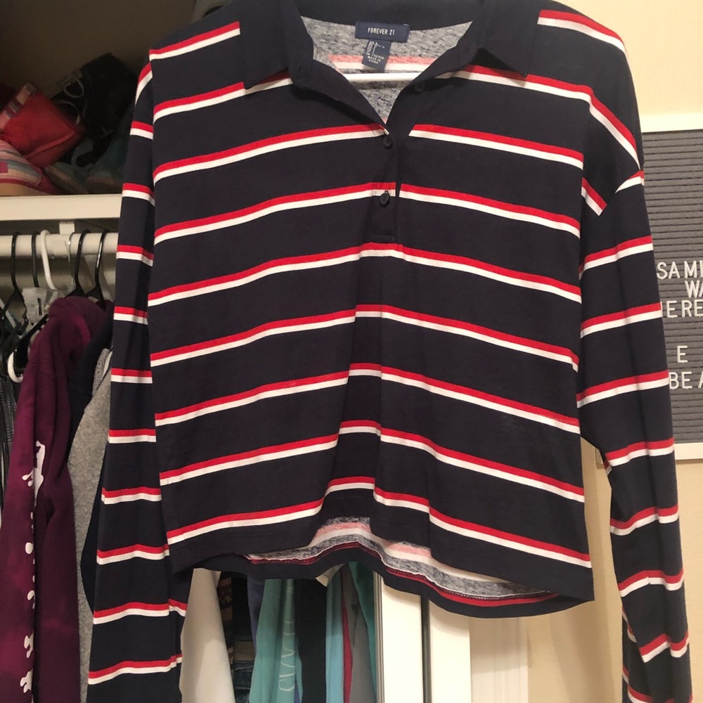 Forever 21 Cropped Collar